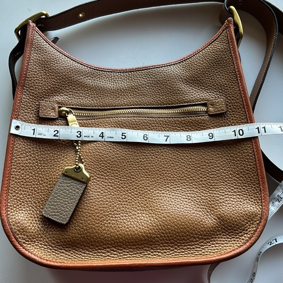 Coach Emery crossbody leather adjustable strap color “light saddle elm” - Picture 4 of 16